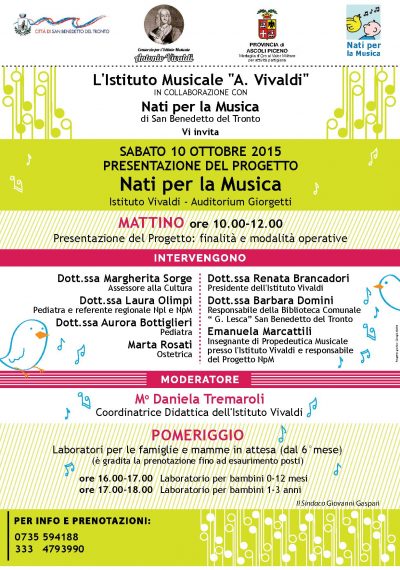 Presentazione Nati per la musica 2015