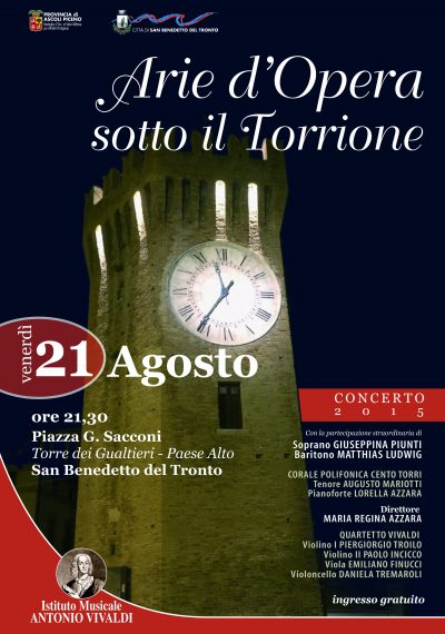 Arie d'opera sotto il torrione 2015