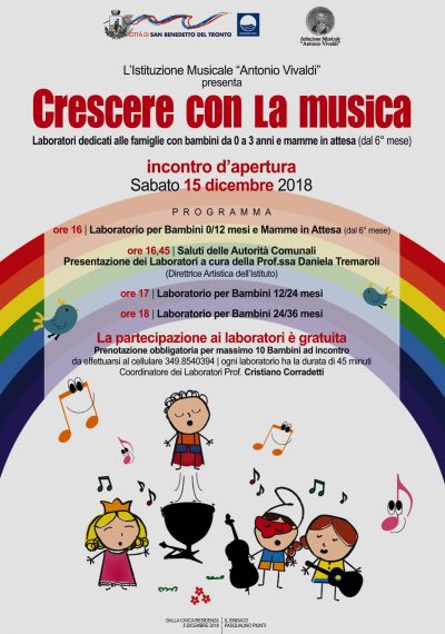 Crescere con la musica 2018
